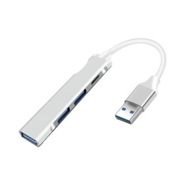 Imagem de Hub USB C 3.0 3.1 De 4 Portas, Adaptador Multi Splitter OTG Para Xiaom
