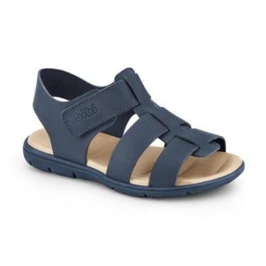 Imagem de Sandália Infantil Bibi Basic Sandals Masculina Azul 1101120-Masculino