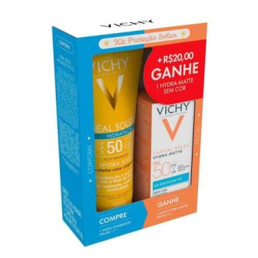 Imagem de Vichy Ideal Soleil Hidrasoft FPS50 + Capital Soleil Hydra-Matte FPS50 