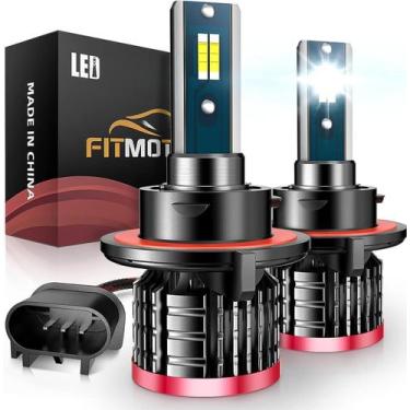 Imagem de Lâmpadas de Neblina FITMOTORS H13/9008 - 80W 16000 Lumens 6500K