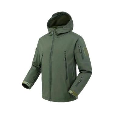 Imagem de Jaqueta Tática Militar Masculina De Pele De Tubarão, Jaqueta À Prova D