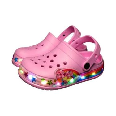 Imagem de Sandálias De LED Antiderrapantes De Verão Para Meninas, Calçados Casua
