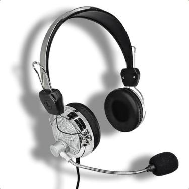 Imagem de Fone De Ouvido Headphone Com Microfone Extra Bassa Fio Para Computador