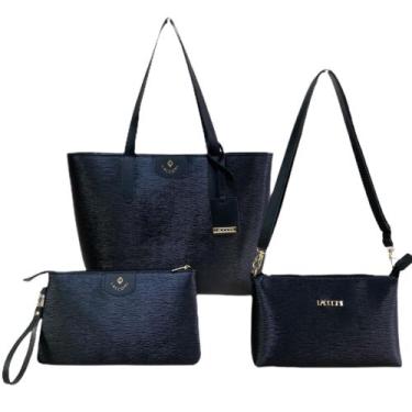 Imagem de Kit Bolsa Maior + Transversal + Necessaire Promoção L151 - LACCONI, Pr