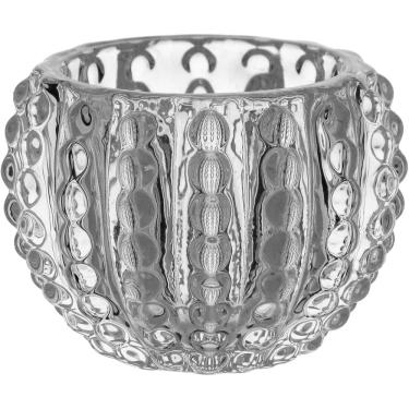 Imagem de CASTIÇAL 6x8x8cm VIDRO TRANSPARENTE