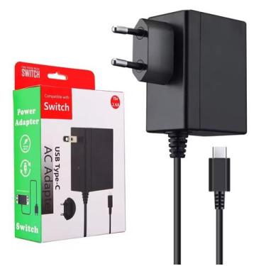 Imagem de Carregador Fonte Para Steam Deck Nintendo Switch Carregador 100-240v B