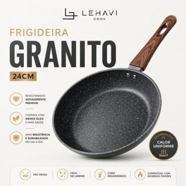 Imagem de Frigideira Antiaderente Revestimento Nanocerâmico Fogão Indução - - Vi