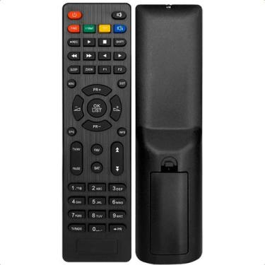 Imagem de Controle Remoto Compatível Conversor Digital SDMC DV2712 Pilhas Inclus