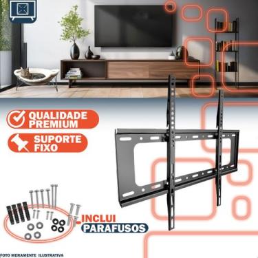 Imagem de Suporte Fixo de Parede para TV 40 a 80 Polegadas LCD LED Smart VESA at