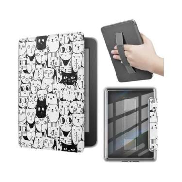 Imagem de Capa Inteligente Transparente Para Kindle Paperwhite 6 5 4 3 2 1 2024 