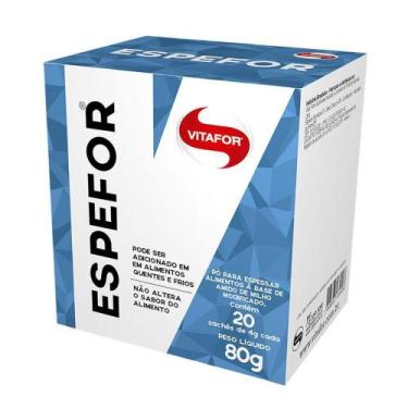 Imagem de Espefor Espessante Sem Sabor Vitafor c/20 Sachês de 4g