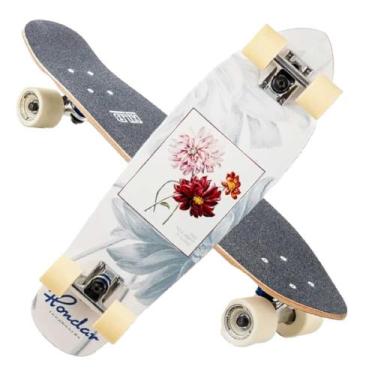 Imagem de Skate Cruiser HONDAR 27x8- All U NEED IS LOVE, Cinza claro