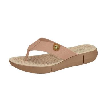 Imagem de Chinelo Feminino Modare com Conforto Ortopédico Diário, Nude, 35