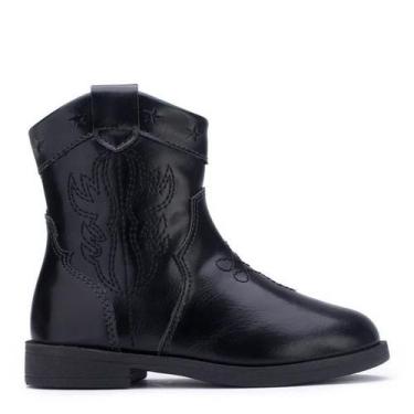 Imagem de Bota Mini Sua Cia Country Cano Curto Infantil 7056.00714, 26, Preto