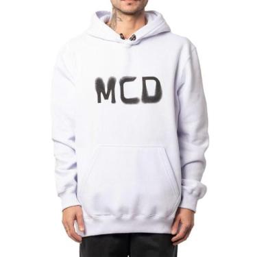 Imagem de Moletom MCD Canguru Fade MCD WT24 Masculino Branco, Branco, M