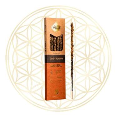 Imagem de Incenso Sagrada Madre Vareta Linha Natural 2 Aromas, Copal e Palo Sant
