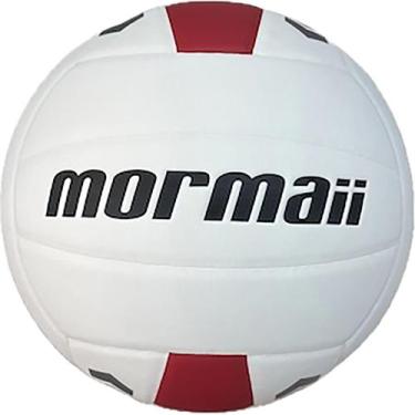 Imagem de Bola De Vôlei Pro Mormaii Gravity Branco e Vermelho VQ-570-RE