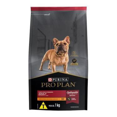 Imagem de Ração Pro Plan Cães Adulto Raças Pequenas Purina 1 kg