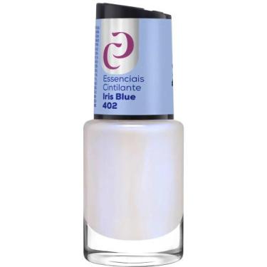 Imagem de Esmalte Cora O Melhor 10ml Essenciais Cintilante Iris Blue nº402