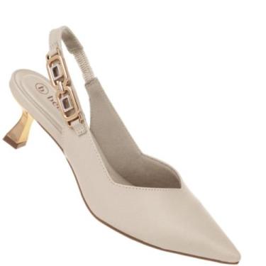 Imagem de Sapato Bebece T3814-425 Feminino, Bege, 35