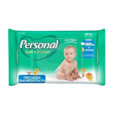 Imagem de Lenço Umedecido Personal Calêndula 50 Unidades