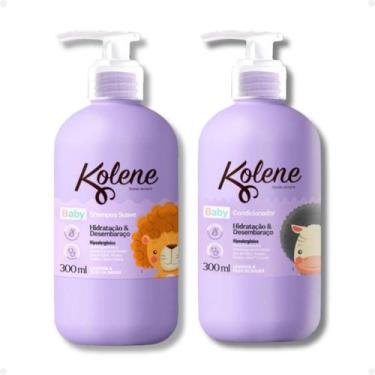 Imagem de Kit Kolene Baby Hidratação e Desembaraço : Shampoo + Condicionador 300