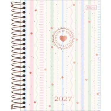 Imagem de Agenda Espiral Diária 129 x 187 cm Soho 2027 Sortido