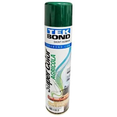 Imagem de Kit Tinta Spray Agrícola Verde 400ml Jd 12 Un - TEK BOND