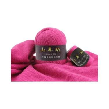 Imagem de Conjunto De Fios De Cashmere Macio Para Homens 50g 20g Para Tricô De S