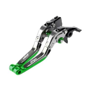 Imagem de Kit De Guidão CNC Dobrável E Extensível Para Motocicletas NINJA 250/30