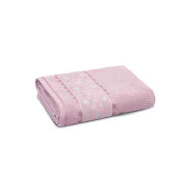Imagem de Toalha rosto charme - rosa neve - Appel