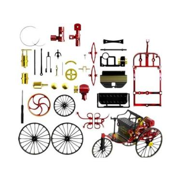 Imagem de Kit De Modelo De Painel De Carro Clássico Escala 1:10 Para Montagem DI