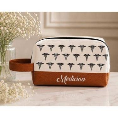 Imagem de Bolsa Necessarie Box Medicina Porta Acessórios Hospital Estudante Medi