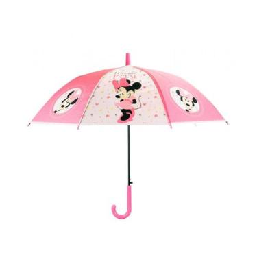 Imagem de Guarda Chuva Infantil Rosa Minnie 68x80cm - Disney - Original - DYFS19