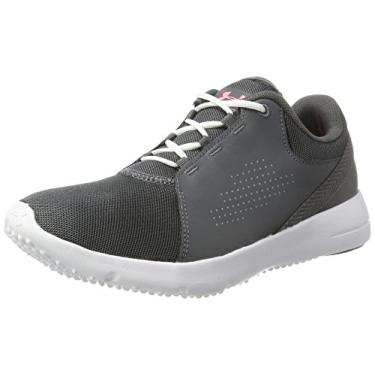 Imagem de Under Armour Tênis Squad Feminino, Cinza rinoceronte (101)/Branco, 10