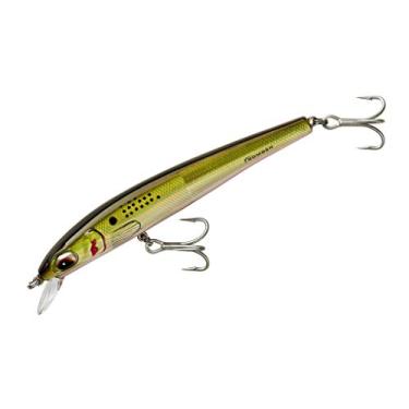 Imagem de Bomber Iscas Long Shot Slender Minnow Isca de pesca em água salgada, equipamento de pesca e acessórios, 15,24 cm, 1 3/173 g, Menhaden
