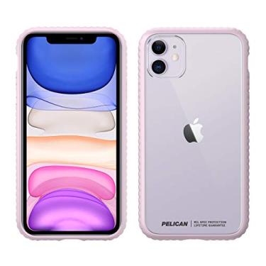 Imagem de Pelican Capa para iPhone 11, Série Guardian – Testada em queda de nível militar – TPU capa protetora de policarbonato para Apple iPhone 11 (transparente/roxo)