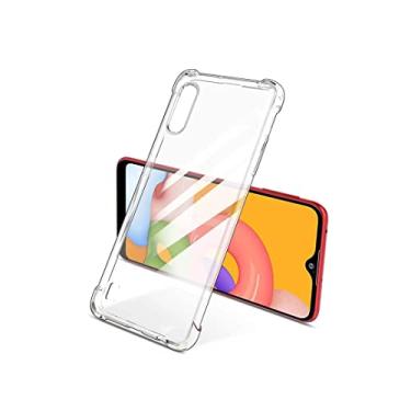 Imagem de Capinha Antichoque Transparente Compatível com Samsung Galaxy A01 A015