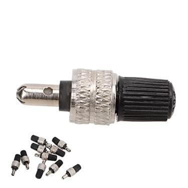 Imagem de Núcleo de válvula de pneu de bicicleta, boa vedação de 10 peças de corpos de válvula de veículo elétrico leve alemão