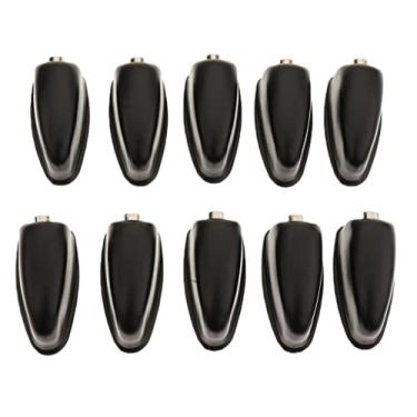 Imagem de DYNWAVE 10 Peças Drum Lug Bass Drum Hooks Instrumentos de Percussão Peças, Preto