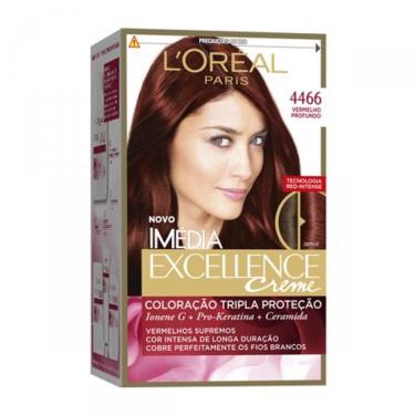 Imagem de Coloração Imédia Excellence Creme N°4446 Vermelho Profundo Imedia
