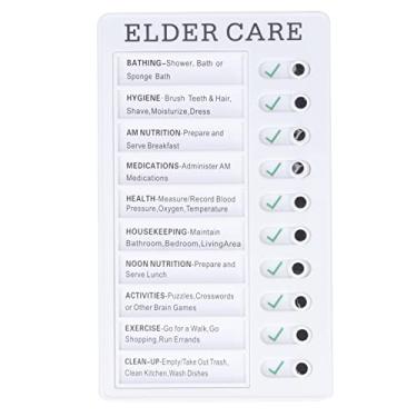 Imagem de Tabela de Tarefas, Tabela de Tarefas para Crian?as M¨²ltiplas Crian?as, Quadro de Listas de Tarefas, Quadros de Memorandos Quadro de Mensagens Destac¨¢vel Port¨¢til(ELDER CARE), tabela de tarefas pl