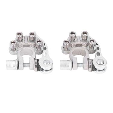 Imagem de Extremidades de terminais de bateria, conectores de terminal de bateria de longa durabilidade Boa condutividade para caminhão de reboque de caravana de caravana