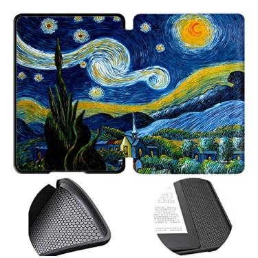 Imagem de Capa de TPU macia para Kindle (apenas para 8ª geração de 2016, modelo: SY69JL) com Auto Wake/Sleep, capa protetora à prova d'água