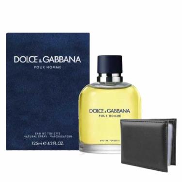 Imagem de Presente Para Homem Perfume Dolce E Gabana Edt 125 Ml Com Carteira Sli