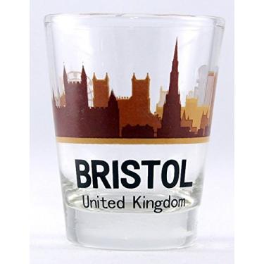 Imagem de Bristol United Kingdom Sunset Skyline Shot Glass