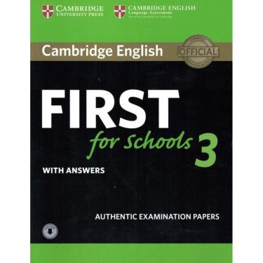 Imagem de Cambridge English First For Schools 3 Sb With Answers With Audio