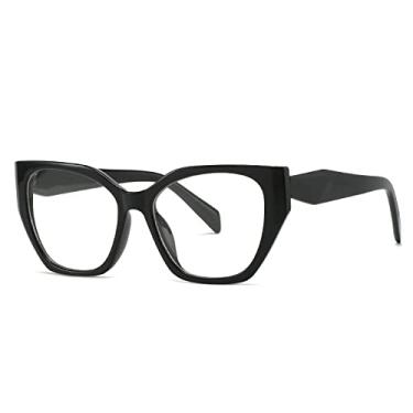 Imagem de armação de óculos de olho de gato de cor doce clara para mulheres óculos quadrados tons óculos de sol femininos, 2, tamanho único