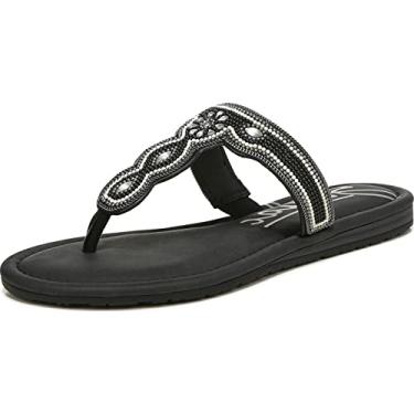 Imagem de Zodiac Chinelo feminino Yves Thongs, Preto Multi, 6