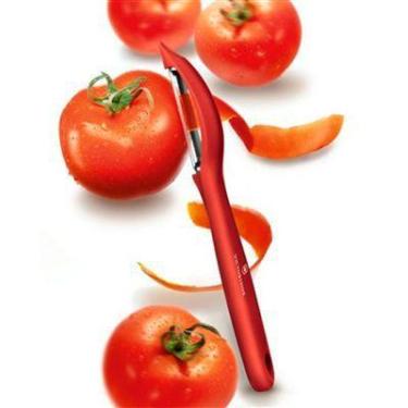 Imagem de Descascador De Tomates Frutas Legumes Vermelho Victorinox 7.6075.1